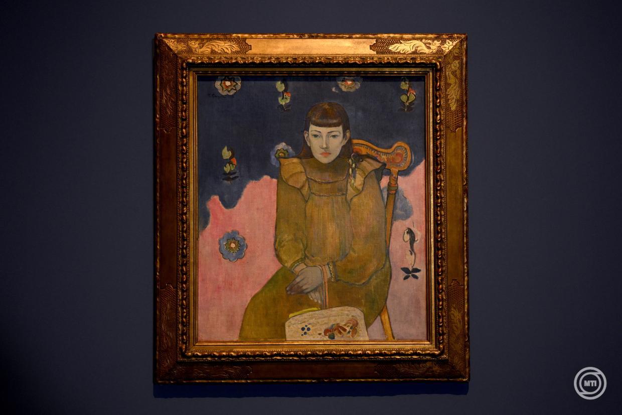 Megérkezett a Fiatal lány arcképe a Szépművészeti Múzeum Gauguin-kiállítására