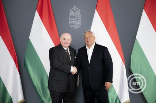 Orbán Viktor fogadta az Európai Zsidó Kongresszus elnökét