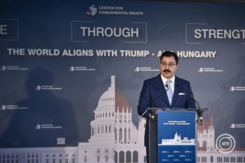 Peace Through Strength: The World Aligns with Trump - and Hungary címmel konferencia Budapesten