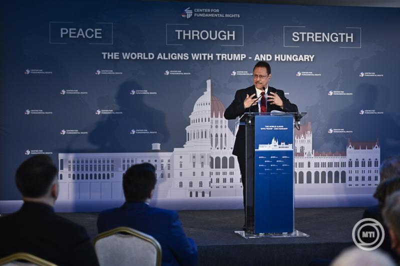 Peace Through Strength: The World Aligns with Trump - and Hungary címmel konferencia Budapesten