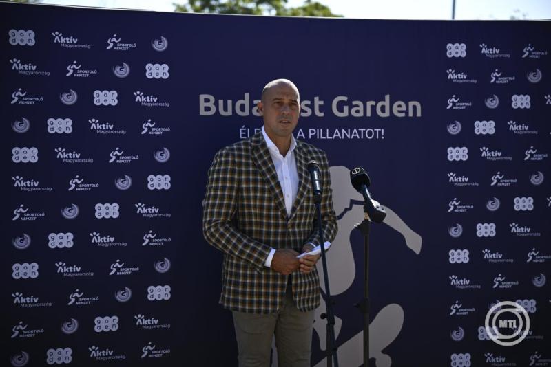 A Budapest Garden új gördeszkapálya átadása