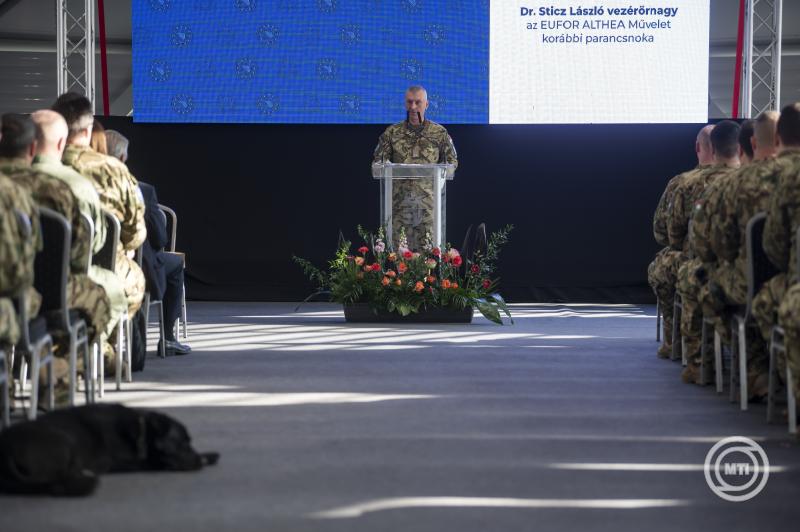 Az EUFOR Althea misszió visszafogadó ünnepsége Budapesten