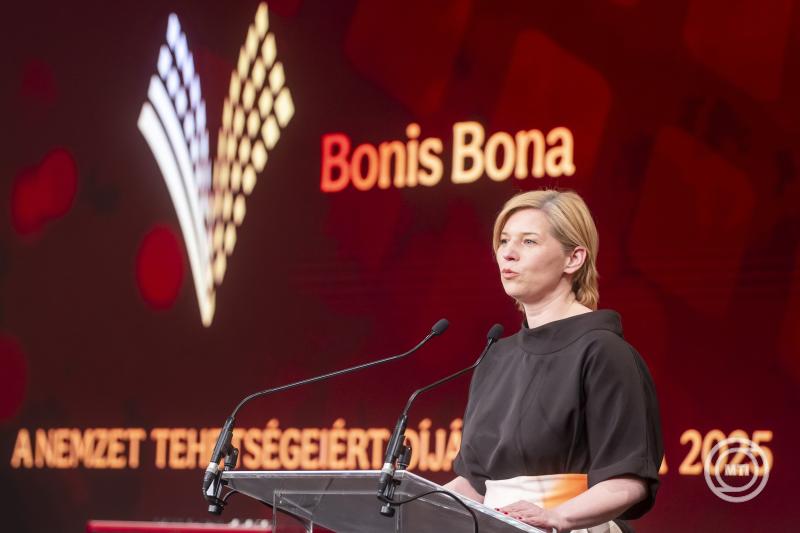 Átadták a Bonis Bona - A nemzet tehetségeiért elismeréseket Budapesten