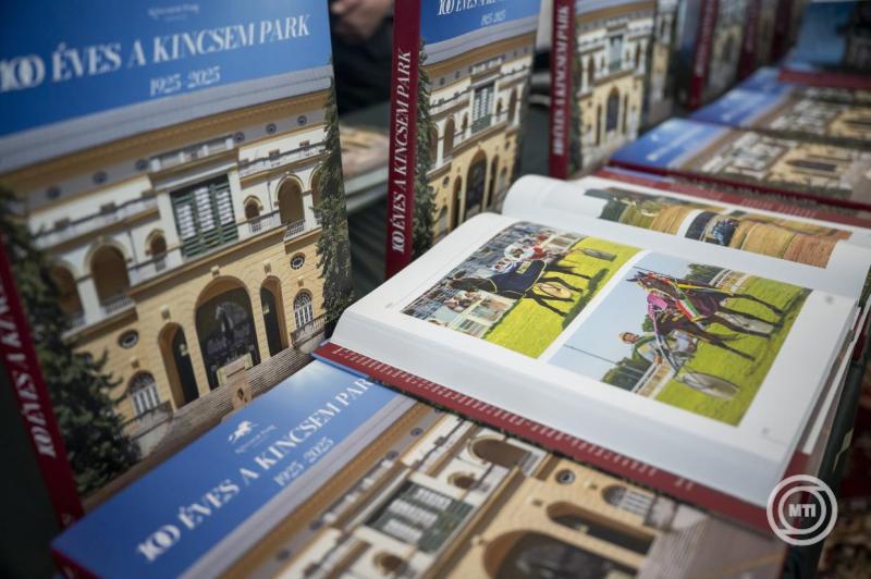 Könyv jelent meg a százéves Kincsem Parknak emléket állítva