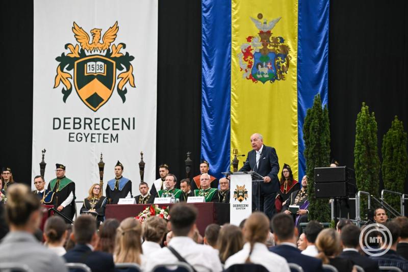 A Debreceni Egyetem tanévnyitó ünnepi szenátusi ülése