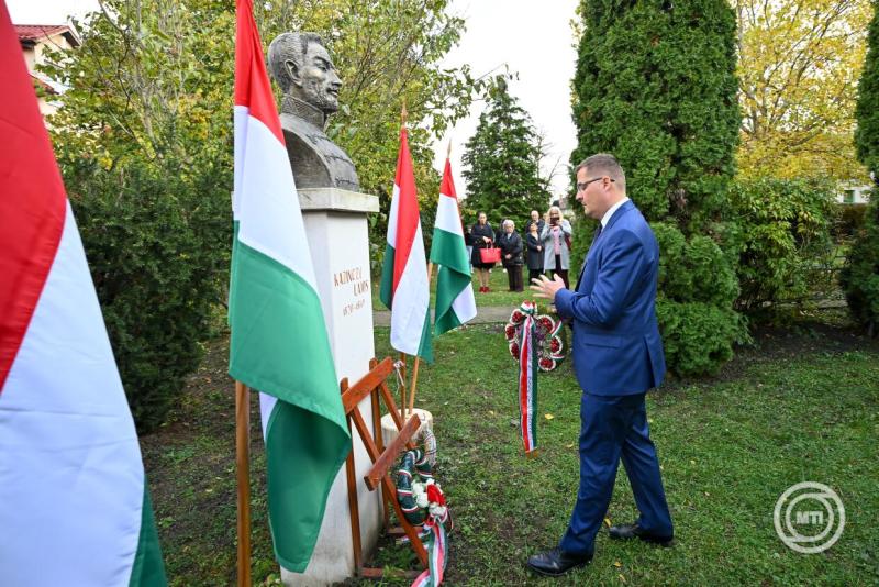 Kazinczy Lajosra emlékeztek Érsemjénben