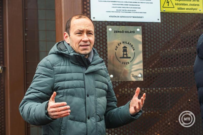 A mecseki Zengőn álló építmény lett az Év kilátója 2025-ben