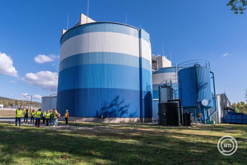 Erőművek Éjszakája - Szennyvíztisztító telep és biogázerőmű Pécsen