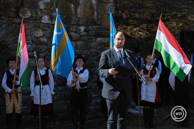 Március 15. - Ünnepi megemlékezés a bodvaji kohónál