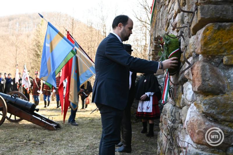 Március 15. - Ünnepi megemlékezés a bodvaji kohónál