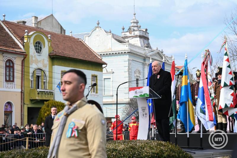 Március 15. - Ünnepi megemlékezés Kézdivásárhelyen