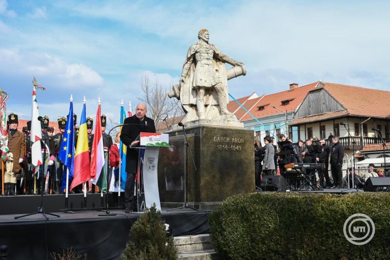 Március 15. - Ünnepi megemlékezés Kézdivásárhelyen