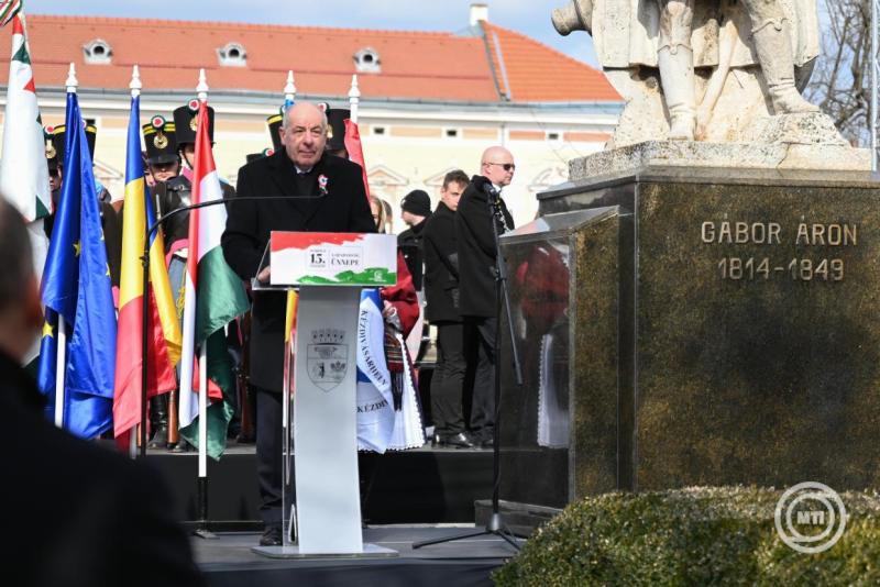 Március 15. - Ünnepi megemlékezés Kézdivásárhelyen