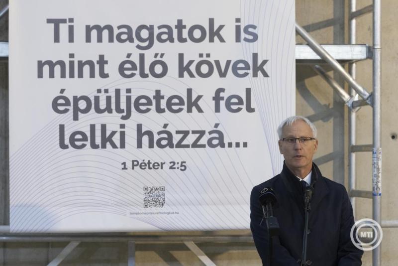 A pesthidegkúti református templom és gyülekezeti ház bokrétaünnepe