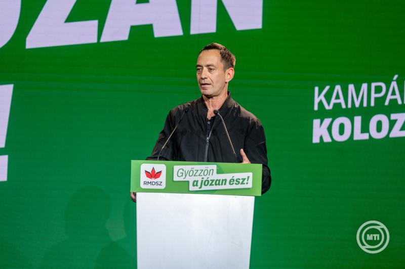 Romániai választások - Az RMDSZ kampányrendezvénye Kolozsváron