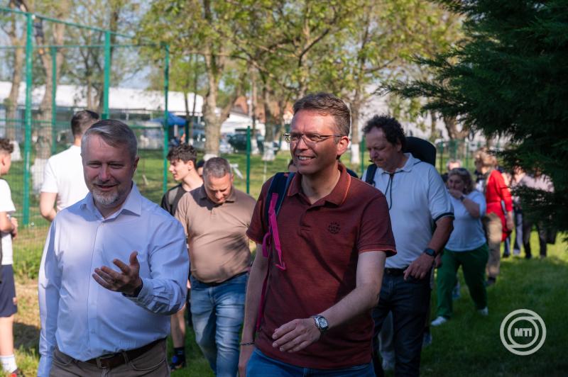 A Székelyhíd-Álmosd zarándoklat megnyitója