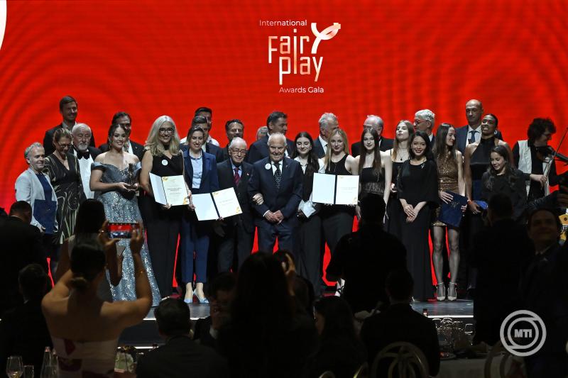 Nemzetközi Fair Play Díjátadó Gála Budapesten