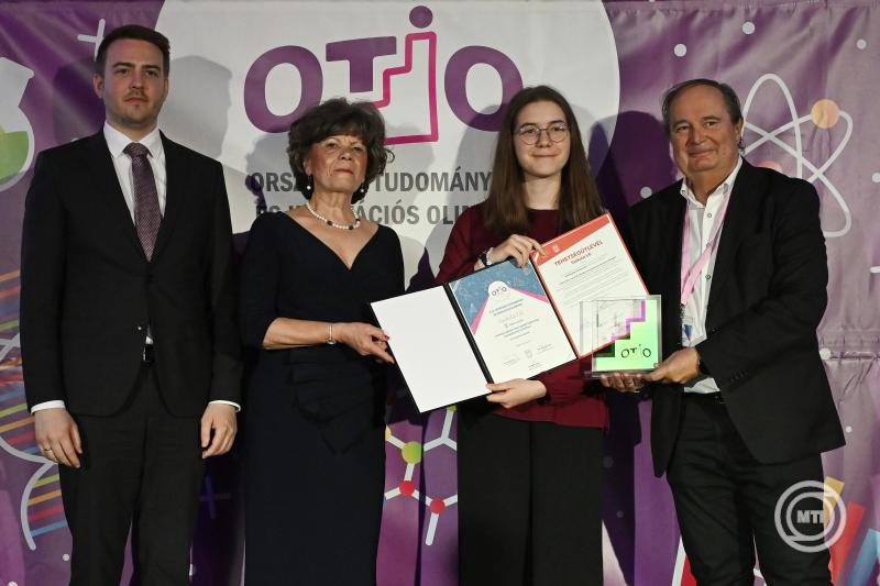 Az Országos Tudományos és Innovációs Olimpia díjátadója Budapesten
