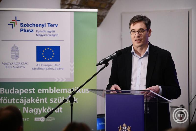 Bemutatták a Nagykörút fejlesztésének cselekvési tervét Budapesten