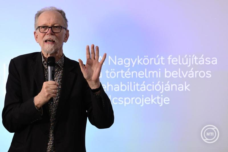 Bemutatták a Nagykörút fejlesztésének cselekvési tervét Budapesten