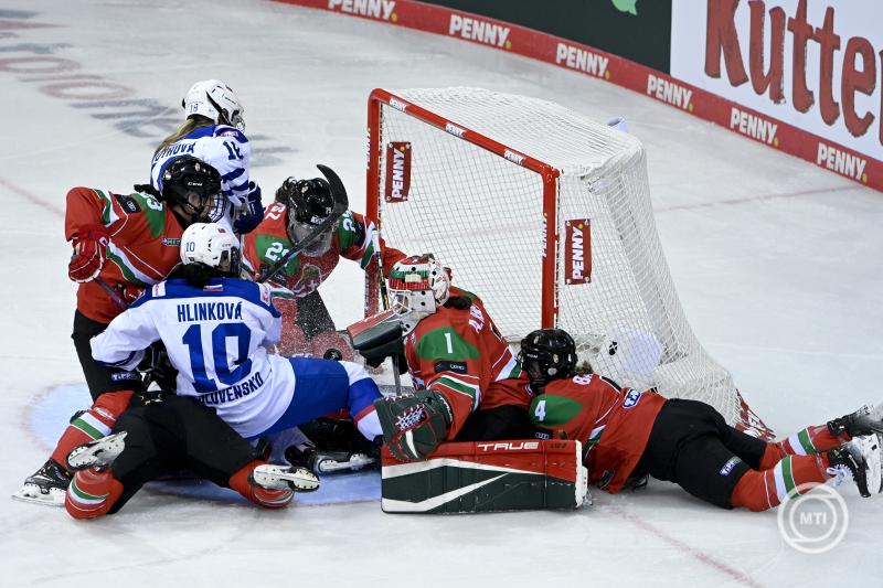 Női jégkorong olimpiai selejtező - Magyarország-Szlovákia
