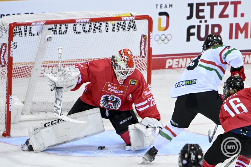 Női jégkorong olimpiai selejtező - Magyarország-Ausztria
