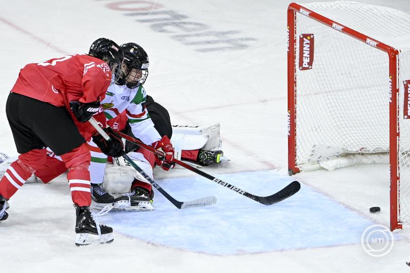 Női jégkorong olimpiai selejtező - Magyarország-Ausztria