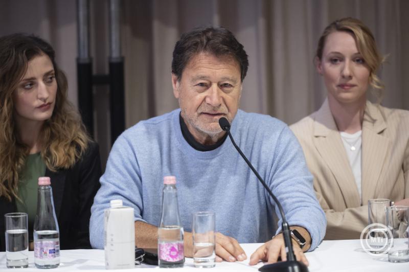 A Hunyadi tévésorozat sajtótájékoztatója