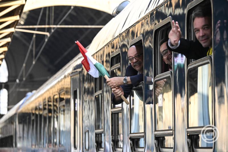 Elindult a 12. Boldogasszony zarándokvonat Budapestről a csíksomlyói pünkösdi búcsúra