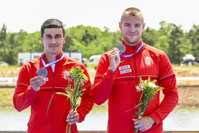 Racicei kajak-kenu Eb - Juhász  István és Kollár Kristóf bronzérmes