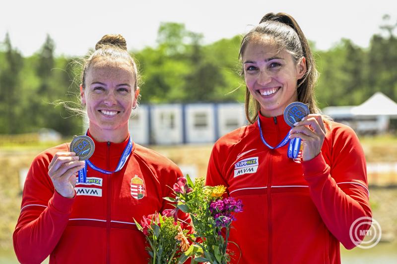 Racicei kajak-kenu Eb - Kiss Blanka és Lucz Anna bronzérmes