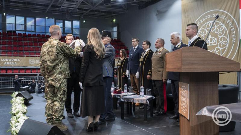 A Nemzeti Közszolgálati Egyetem központi tanévnyitó ünnepsége