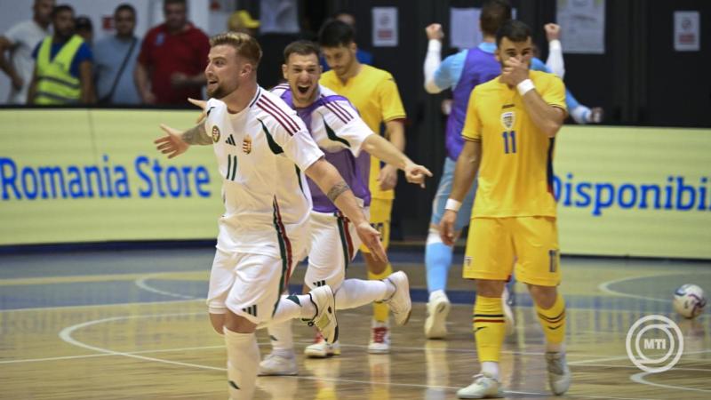Futsal Európa-bajnoki pótselejtező - Románia - Magyarország