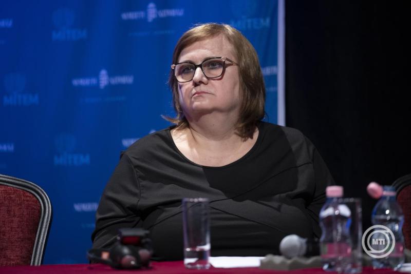 A Madách nemzetközi színházi találkozó sajtótájékoztatója a Nemzeti Színházban