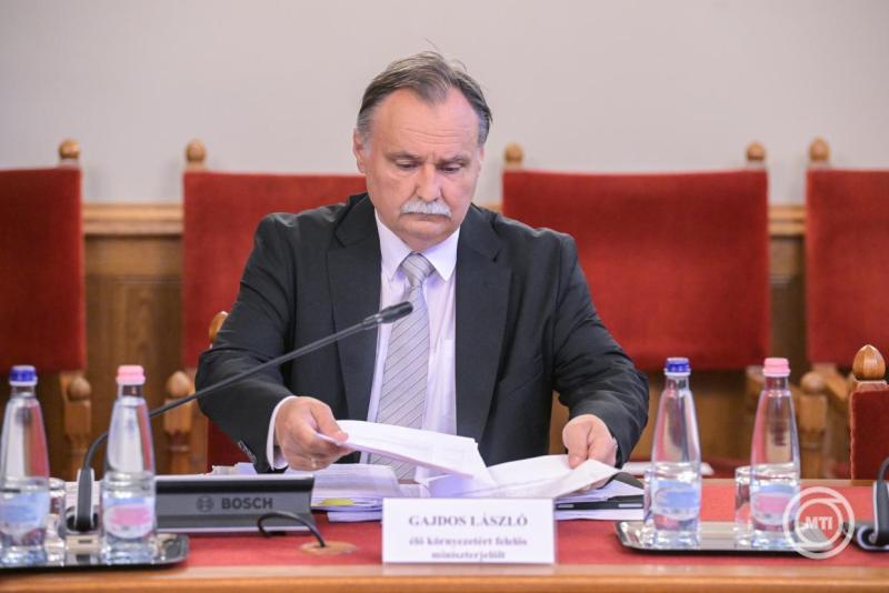 Miniszterjelöltek bizottsági meghallgatása - Gajdos László