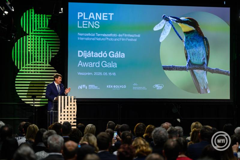 A Planet Lens Nemzetközi Természetfotó- és Filmfesztivál díjátadó gálája Veszprémben