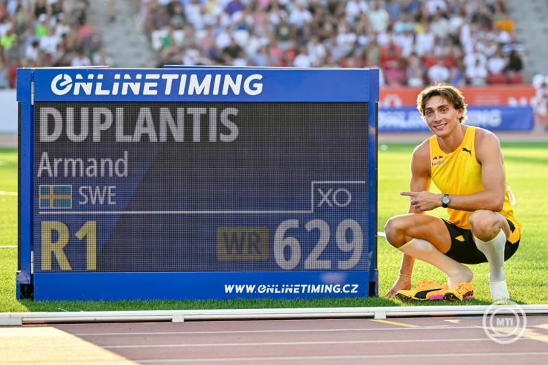 Gyulai Memorial a Nemzeti Atlétikai Központban - Armand Duplantis világcsúccsal nyerte a rúdugrást