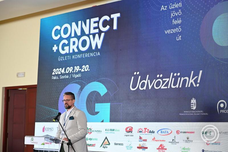 Connect+Grow vállalkozói szakmai konferencia Palicson