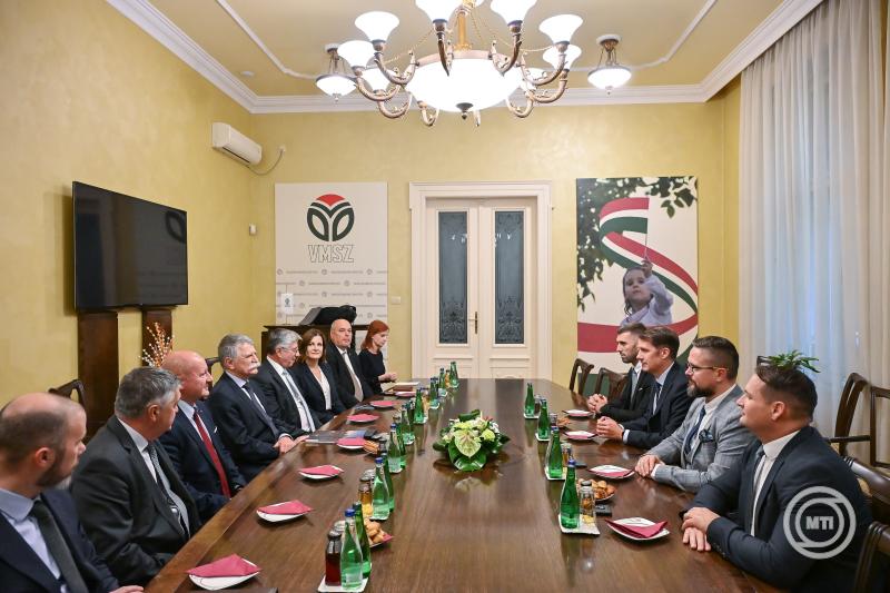 Kövér László Szerbiában