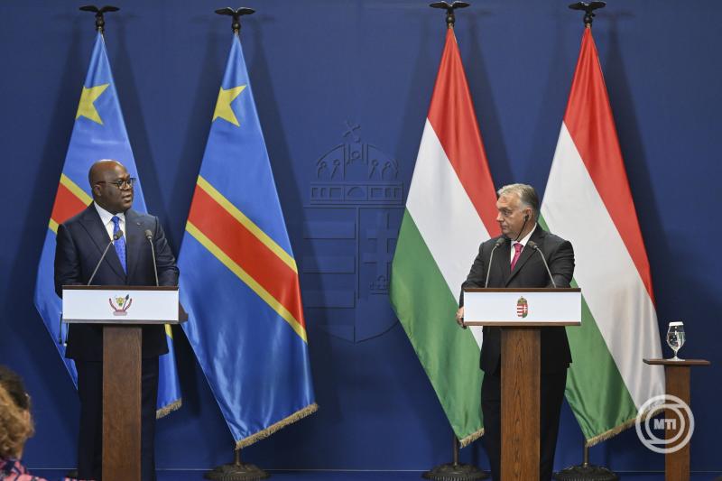 Orbán Viktor a kongói elnökkel tárgyalt