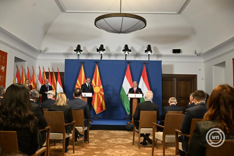 Az észak-macedón miniszterelnök Budapesten