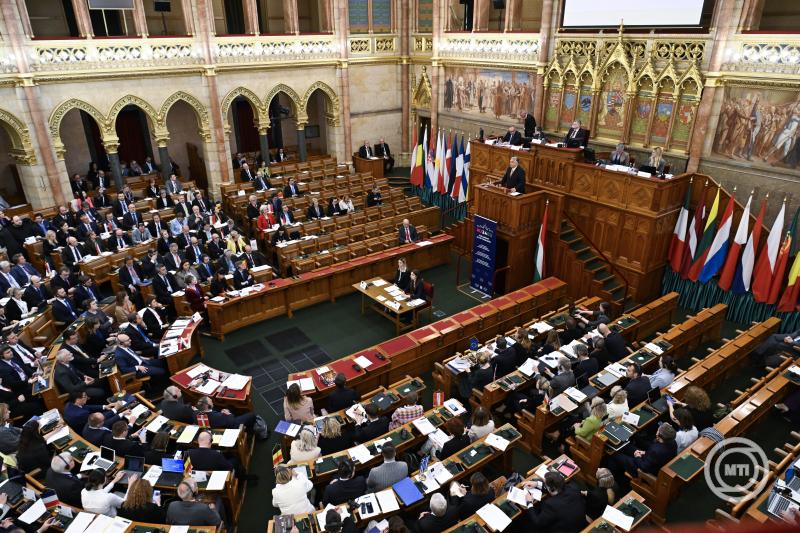 Az EU parlamenti elnökeinek konferenciája Budapesten