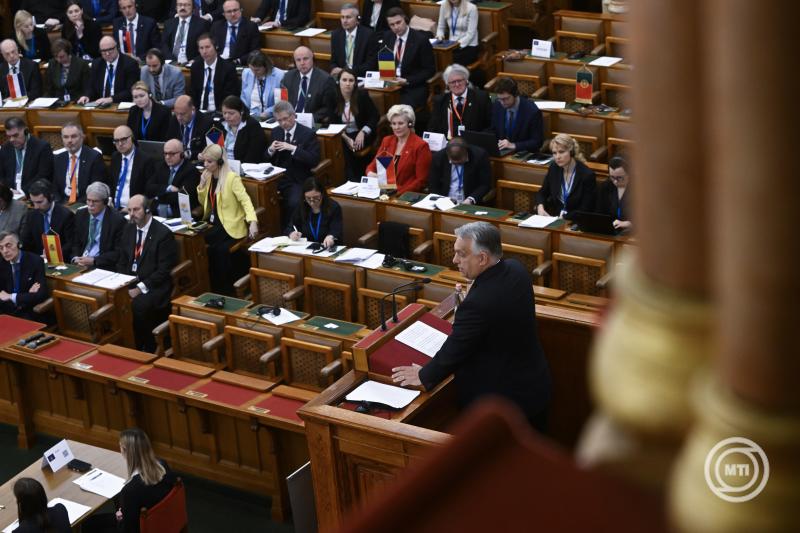 Az EU parlamenti elnökeinek konferenciája Budapesten