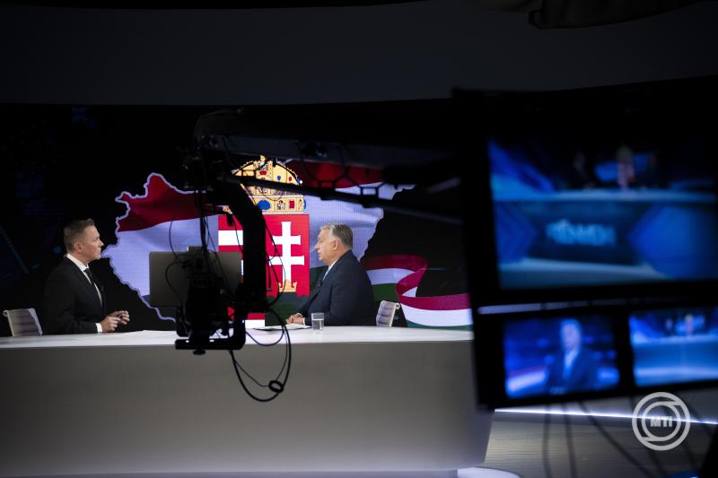 Orbán Viktor interjúja a TV2 Tények című műsorában