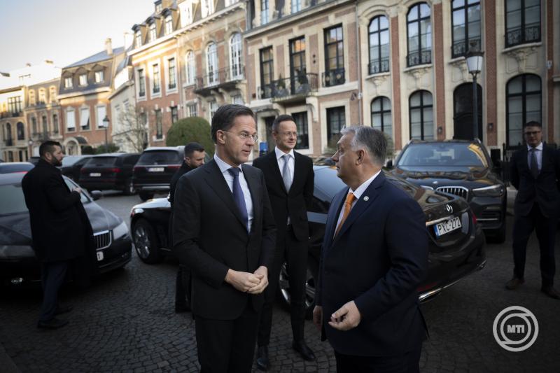 Orbán Viktor Brüsszelben