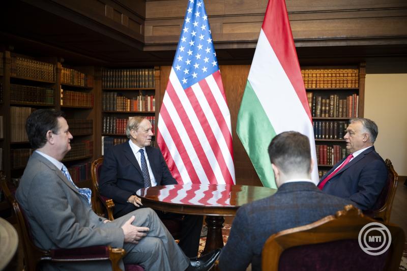 Orbán Viktor fogadta George Patakit
