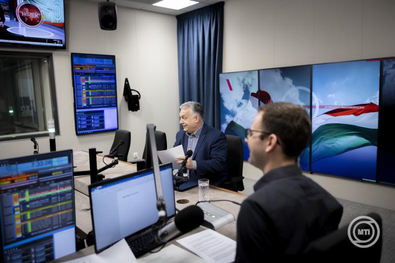 Miniszterelnöki interjú a Kossuth rádióban