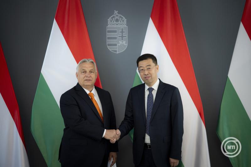 Orbán Viktor fogadta a Bank of China elnökét