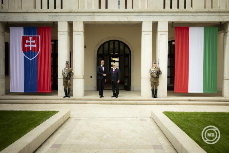 Orbán Viktor a szlovák Nemzeti Tanács elnökével tárgyalt