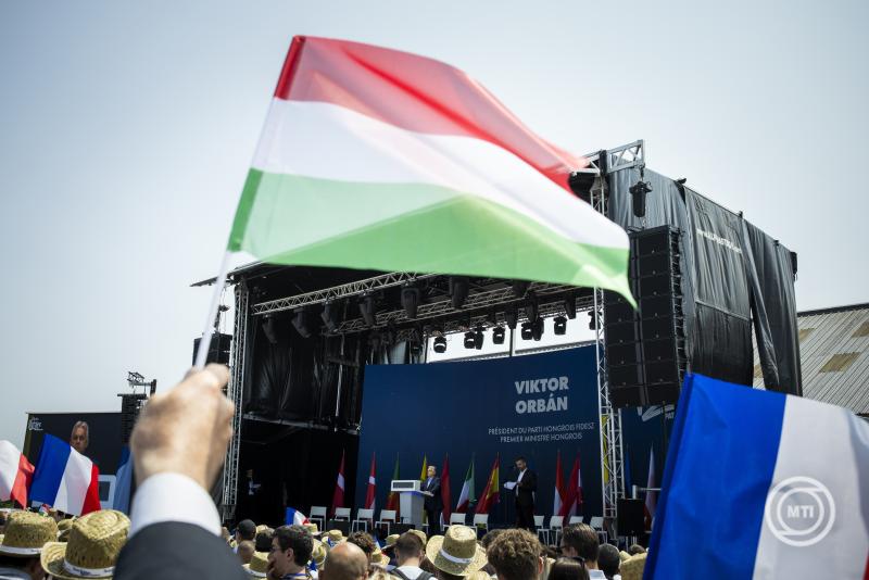Orbán Viktor a Patrióták Európáért pártcsalád nagygyűlésén